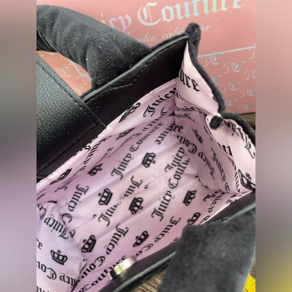 Juicy Couture Bag,Juicy Couture Black Tote and Silver Clutch Set - Picture 11 of 12